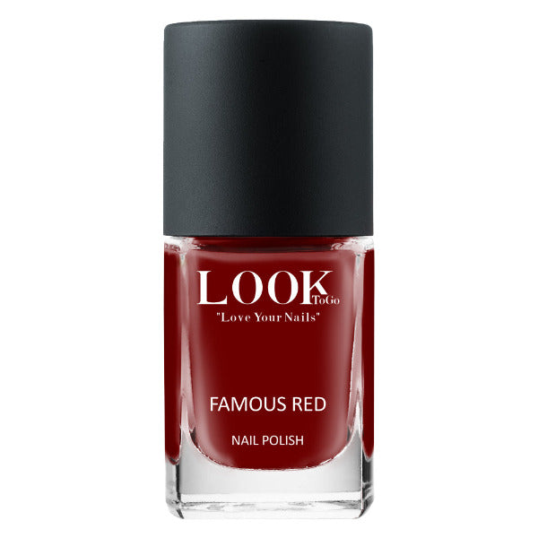 Nagellack vegan Rot von Look To Go aus Deutschland