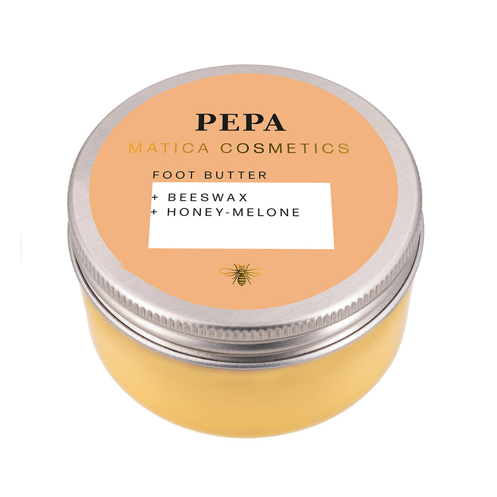 Matica Cosmetics Pepa Foot Butter Fußpflege Honigmelone Hamburg Sommer Bienenwachs Fußbutter Fußpflege Körperpflege