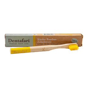 Dentafari Zahnbürste Bambus Gelb