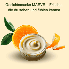 Matica Cosmetics Gesichtsmaske MAEVE – Mandarine