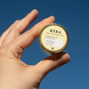Sonnenbutter Kyra Matica Cosmetics Sonnenschutz Naturkosmetik Hamburg