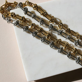 Gaia Cohesion Kette Gold Cimer The Label Schmuck aus Hamburg