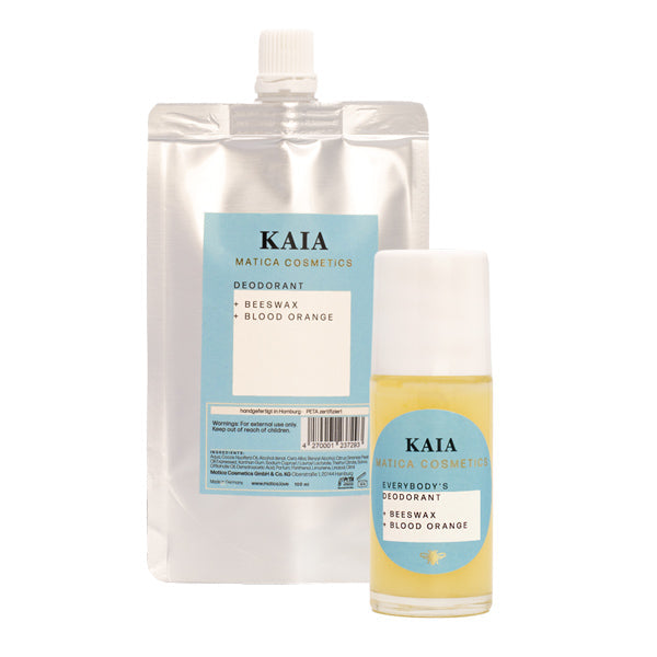 Kaia Deodorant Natürlich Nachfüllbar mit Nachfüllpack Matica Cosmetics