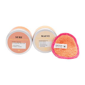Set LOVE MYSELF Gesichtsmaske Maeve Reinigungsbutter SURI