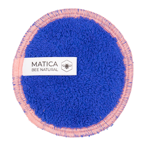 Matica Cosmetics Hamburg Make-Up Pads Wiederverwendbar Nachhaltig Blau Rosa 