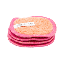 Matica Cosmetics Hamburg Make-Up Pads Wiederverwendbar Nachhaltig Pfirsich Rosa