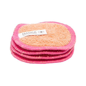 Matica Cosmetics Hamburg Make-Up Pads Wiederverwendbar Nachhaltig Pfirsich Rosa