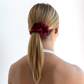 Matica Cosmetics Seiden Scrunchie Rot Langlebig Hamburg
