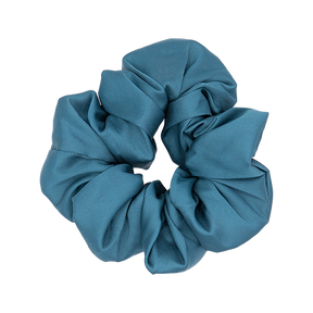 Scrunchie Matica Cosmetics Seiden Haarband Nachhaltig Türkis 