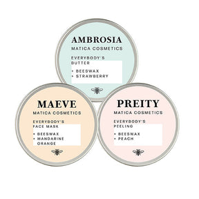 Matica Cosmetics Set AMBROSIA – MAEVE – PREITY