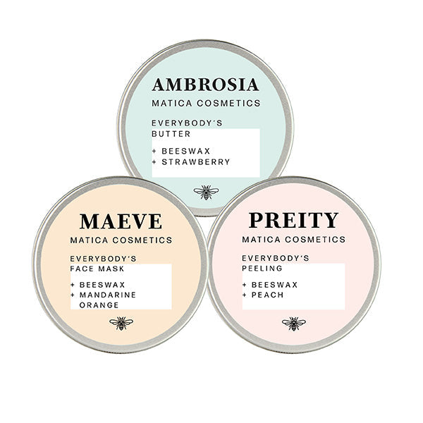 Matica Cosmetics Set AMBROSIA – MAEVE – PREITY
