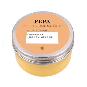Matica Cosmetics Pepa Foot Butter Fußpflege Honigmelone Hamburg Sommer Bienenwachs Fußbutter Fußpflege Körperpflege